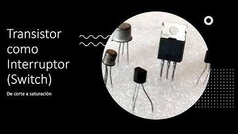 Transistor como Interruptor (Switch)