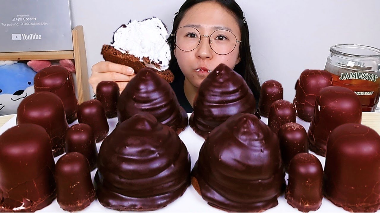 딕만스 쿠키 슈퍼 딕만스 초코 마시멜로우 디저트 먹방 Dessert Mukbang