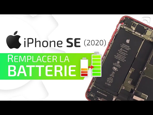Kit complet réparation batterie iPhone SE (2020)