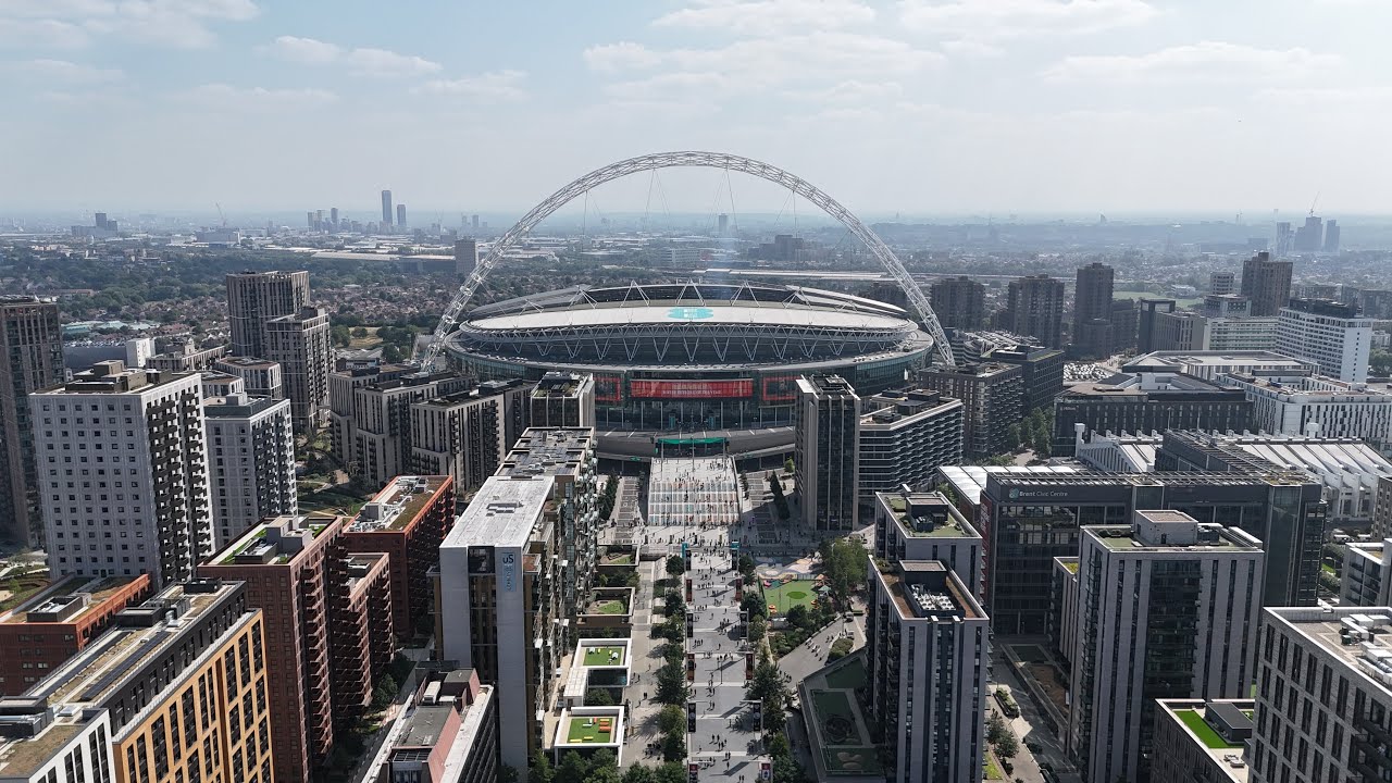 Wembley Stadium From Above - FA Community Shield