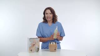 Massage Oil and Lotion Warmer with Pump Bottle