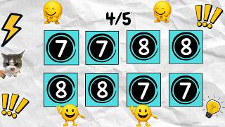 Say the Word on Beat Challenge | 78 Number Song | SEVEN EIGHT