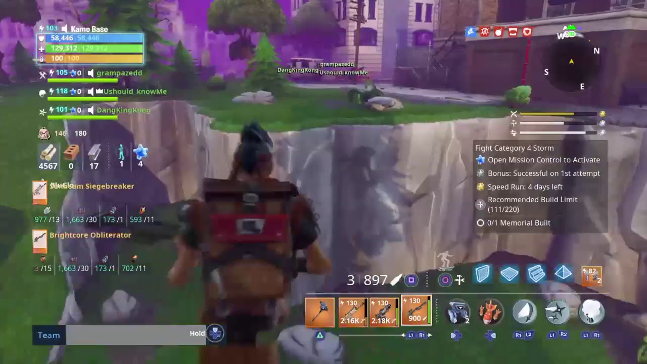 120 LEGENDARY AND 114 EPIC PERK UP A MISSION