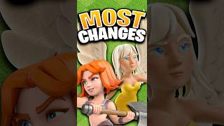 Troops With the MOST Balance Changes in Clash of Clans