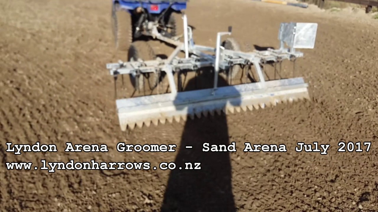 Lyndon Arena Groomer Sand Arena 2017 YouTube