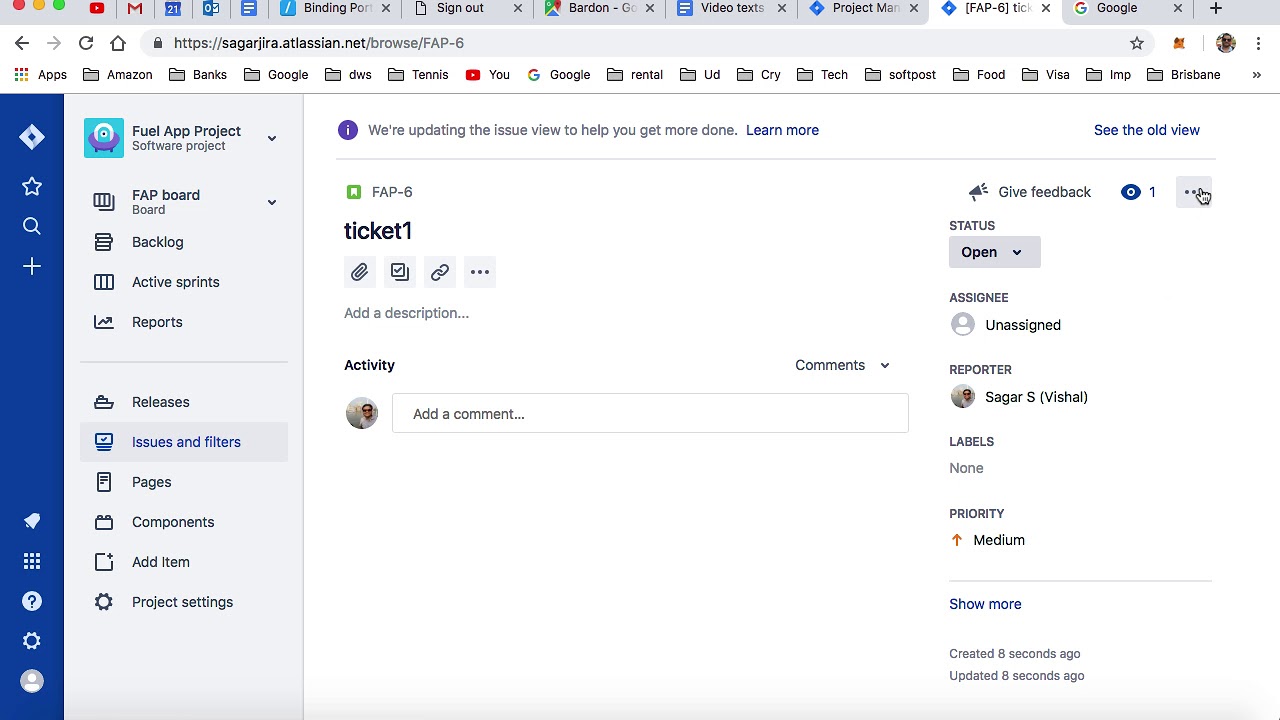 How to add and remove flag from an issue or ticket in Jira