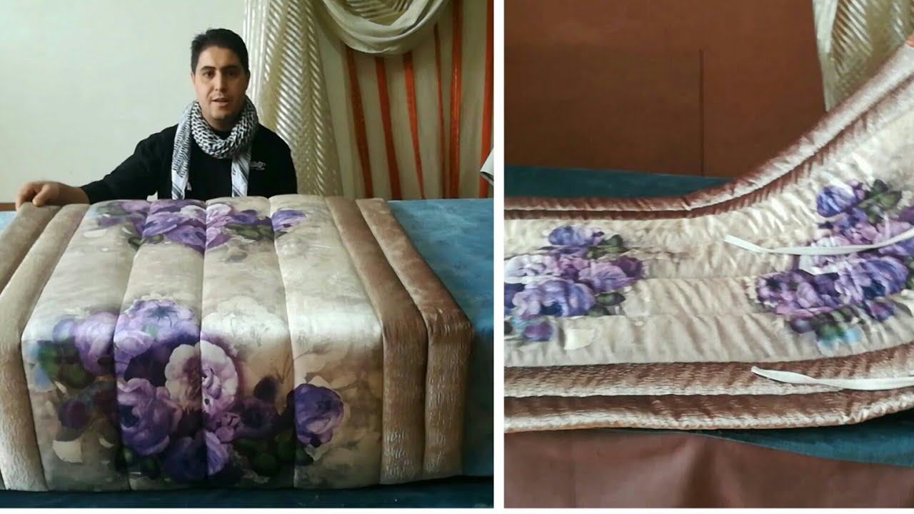 بغيتي تخدم لمضمة او لحاف ومعرفتيش جبت ليك اسهل طريقة مع الشرح والقياس