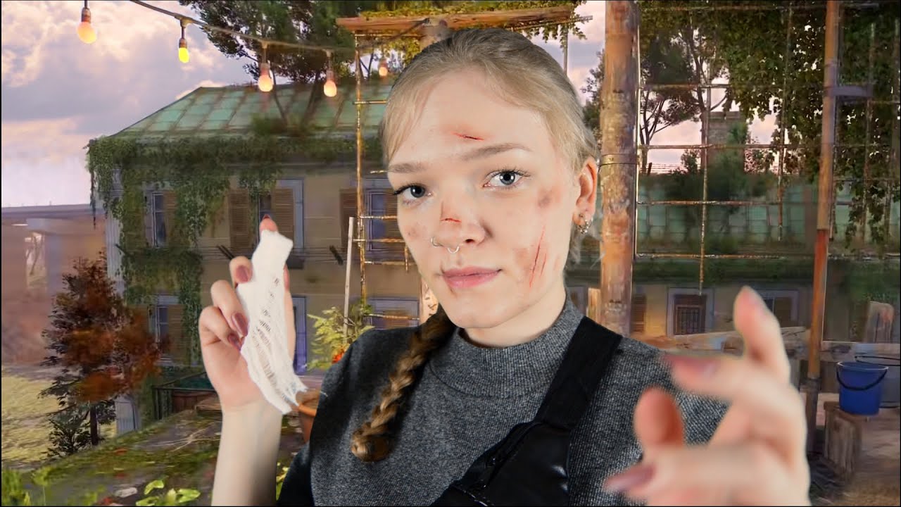You saved me, let me help you! 🧟 Zombie Apocalypse ASMR Roleplay ...