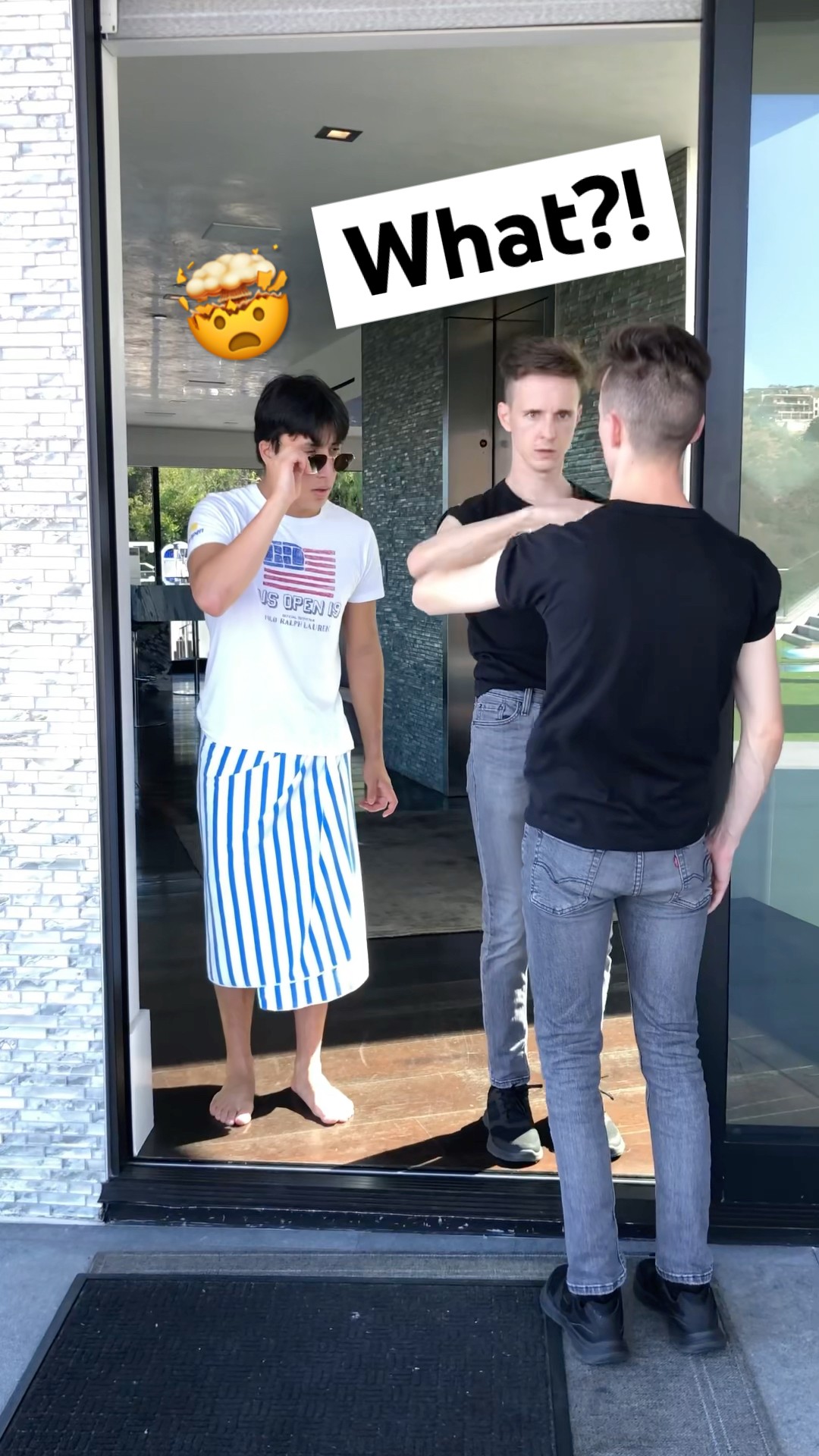Mirror Prank by Twins ?? #prank
