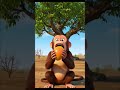 "The Monkey and the Mango Tree"–Heart Touching Moral Story😭🌳#ai #baby #mango