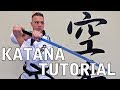 KATANA - TUTORIAL - BASIC SPINS - WITH - BOKEN - BOKUTO - BOKKEN - KATA SCHWERTKAMPF