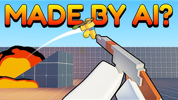 Can AI make a FPS game in Roblox?