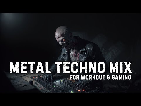Metal Dark Techno Mix Neon Nightmare Mechanical Mayhem Instrumental For WorkOut And Gaming 