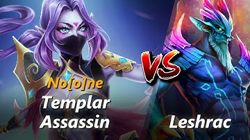 No[o]ne mid Templar Assassin vs Leshrac | First 10 minutes