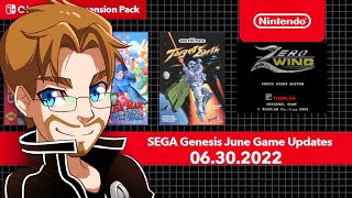 NEW SEGA GENESIS Games Expansion Pass June 2022 PREVIEW (Nintendo Switch)