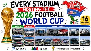Every World Cup 2026 Stadium Explained Finally