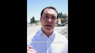 Andrés Watson monitoreó el funcionamiento de nueva maquinaria municipal