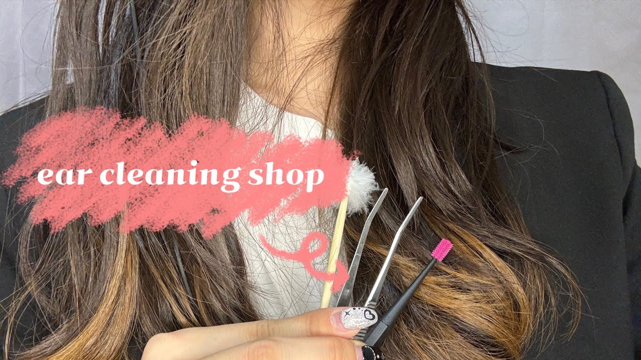 | ASMR | 딱딱한 귀지 전문 귀청소샵 | 자극적❗️ | 난 대학시절 귀청소를 전공했단 사실.. | ear cleaning | role play | 耳かき |
