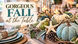 Create a Gorgeous, Unique Fall Centerpiece | Casual Autumn Tablescape