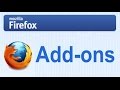 Mozilla FireFox add-ons | الاضافات على موزيلا فايرفوكس