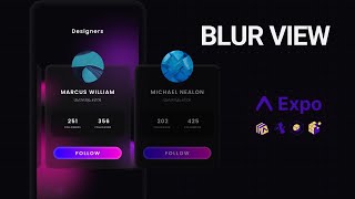 How to Use Blur View in React Native Expo | Complete Guide for Beginners (2024)