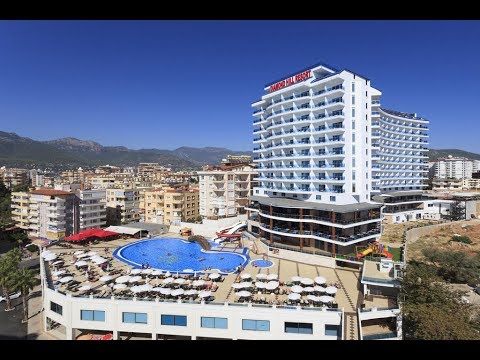 kaskade del Disse Diamond Hill Resort Hotel, Alanya, Turkey - YouTube