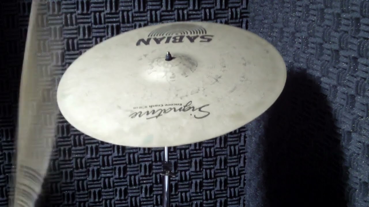 Sabian 16” Jack Dejohnette Encore Crash 993g - YouTube