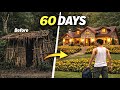 From Ruin to Luxury: 60 Days to Build a Stone Villa in the Forest / From Beginning to End