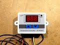 XH-W3001 digital thermostat temperature switch digital display temperature controller incubator heating controller 0.1 12V 24V
