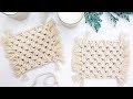 Macrame Tutorial | DIY Boho Macrame Coasters