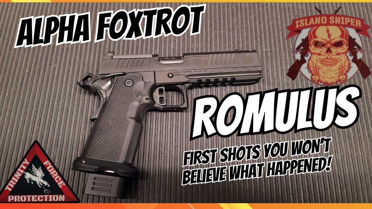 TRINITY TACTICAL ALPHA FoxTrot ROMULUS first shots. You Won't Believe ...
