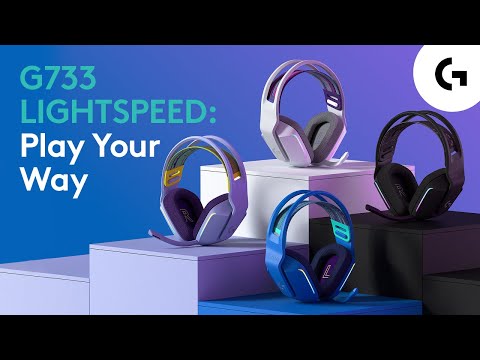 G733 LIGHTSPEED Wireless Gaming Headset - Play Your Way