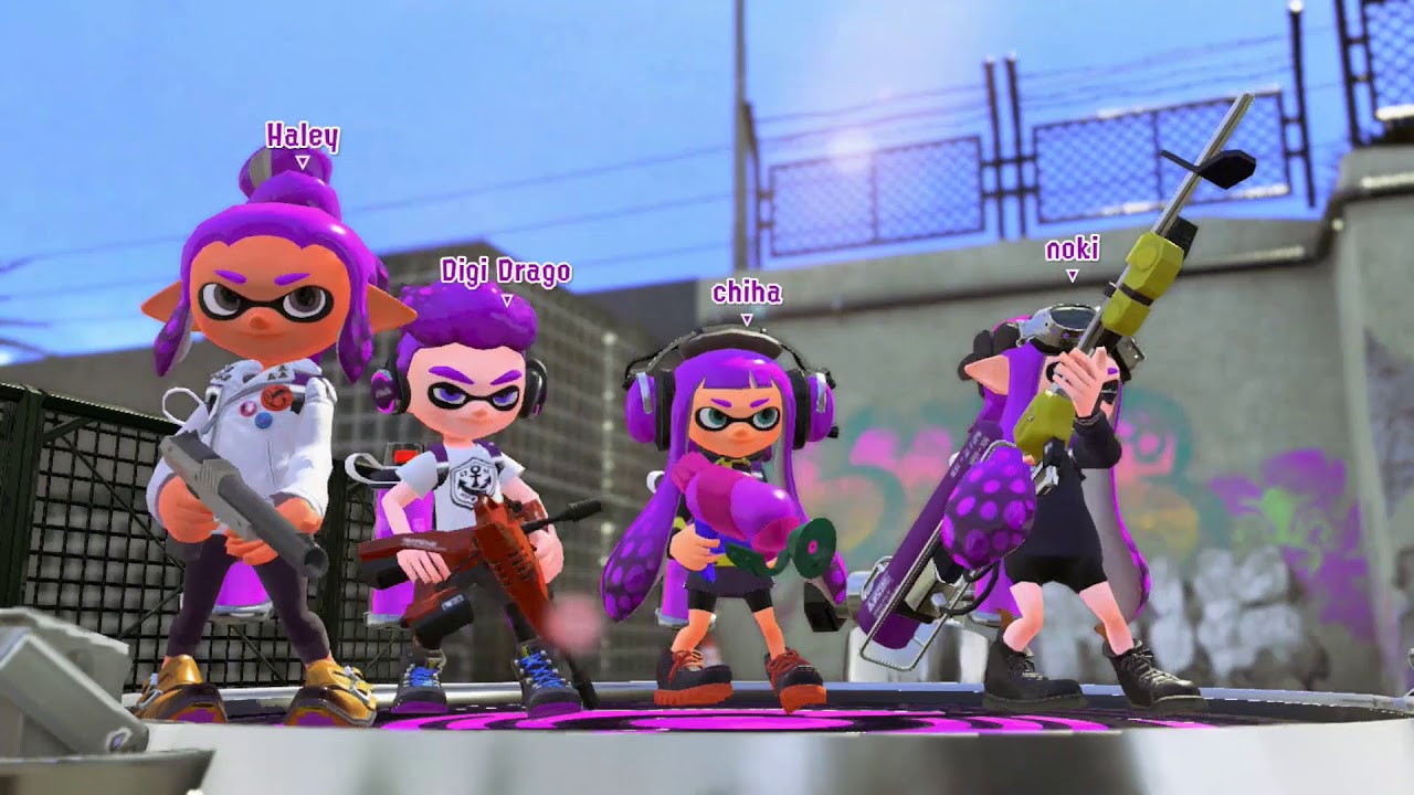 Splatoon 2 Tower Control/ SOS Pail Time