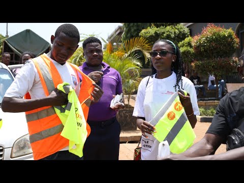 Rotaract Responds to Non-Functioning Traffic Lights at Nkumba with Road Safety Campaign