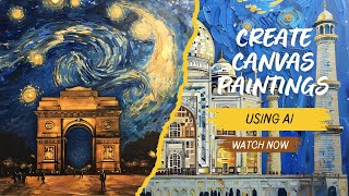 Unleash Your Creativity: Ai Helps You Paint Stunning Masterpieces On Canvas!