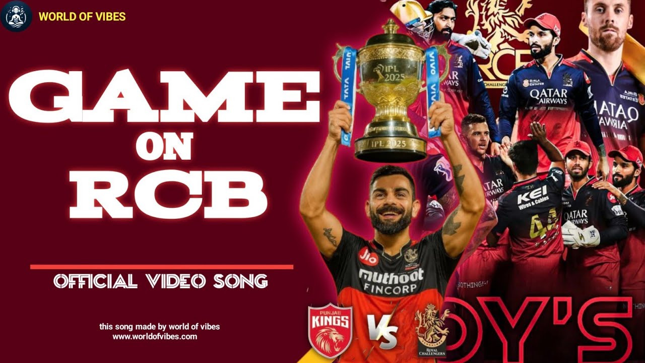 Game On RCB | RCB vs PBKS | Virat Kohli Song | Official Lyrical Video | Dj Samarth | Sam Records