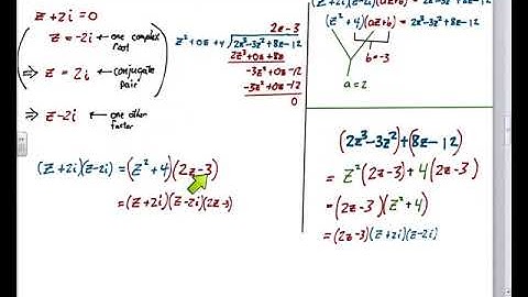 IB HL Complex polynomial roots