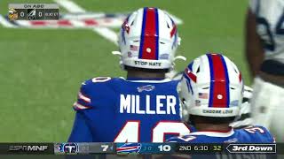 Von Miller tackles Derrick Henry for a loss