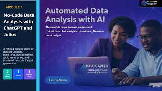 No-Code Data Analysis with ChatGPT and Julius | Upload Data, Ask Better Questions, Generate Insights