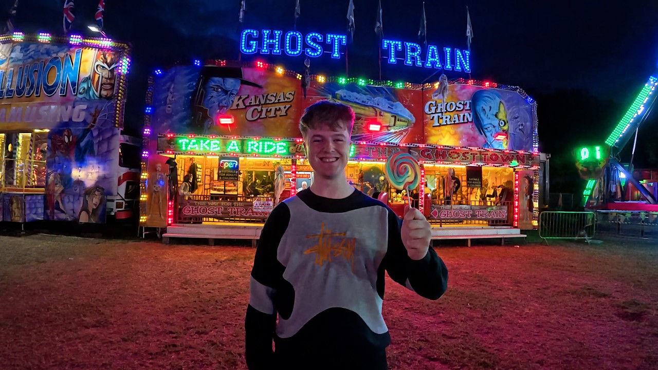 Three Grown Men Go to a Funfair
