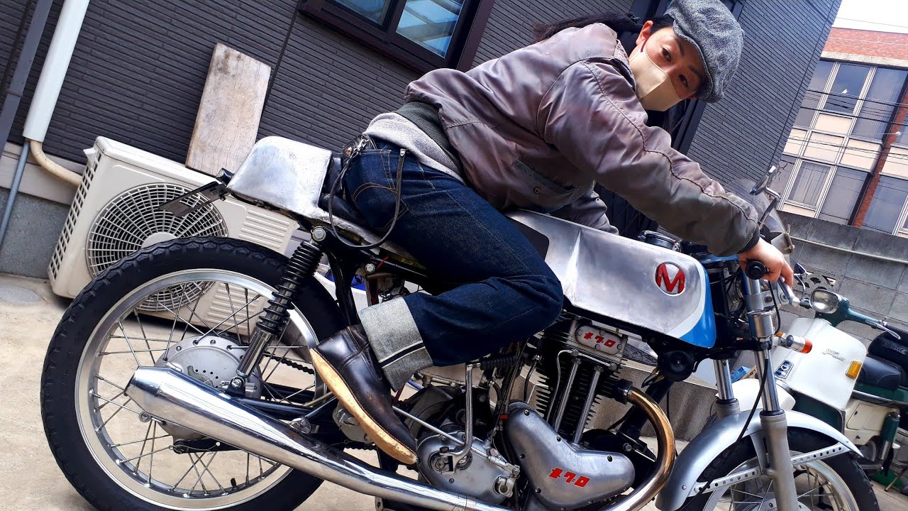 メグロS7 カスタム Meguro S7 has been remodeled like a racer
