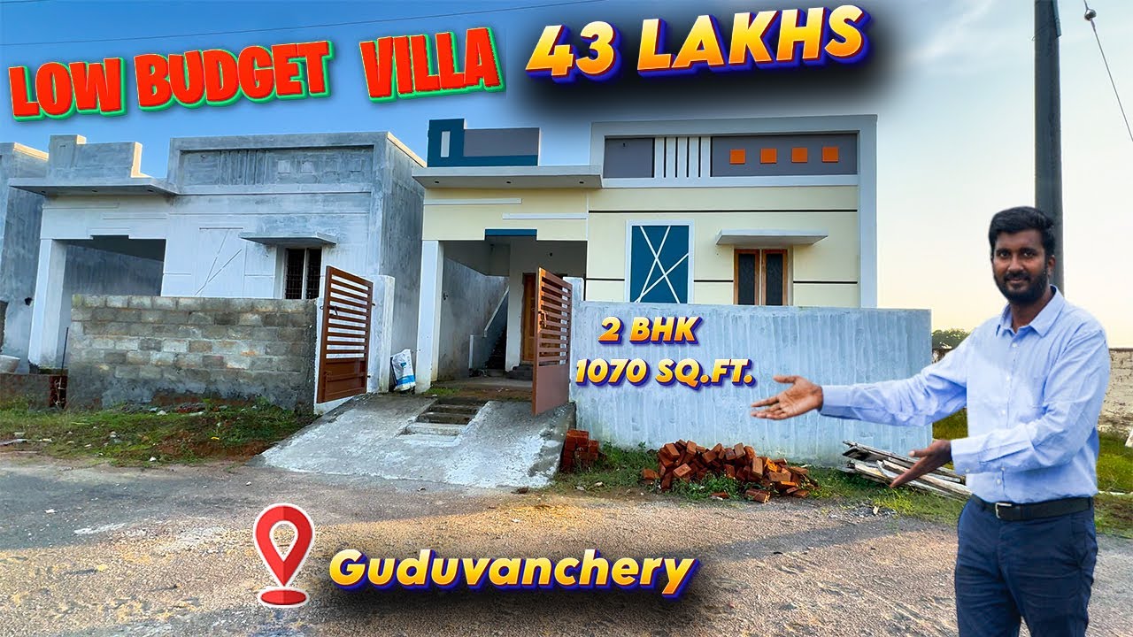 Low Budget 2bhk House For Sale In Guduvanchery |