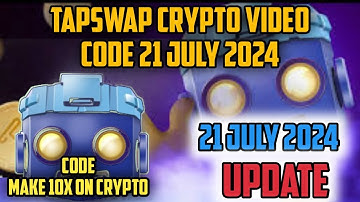 Tapswap make 10X On Crypto Video Code | Tapswap How To Make 10X On Crypto