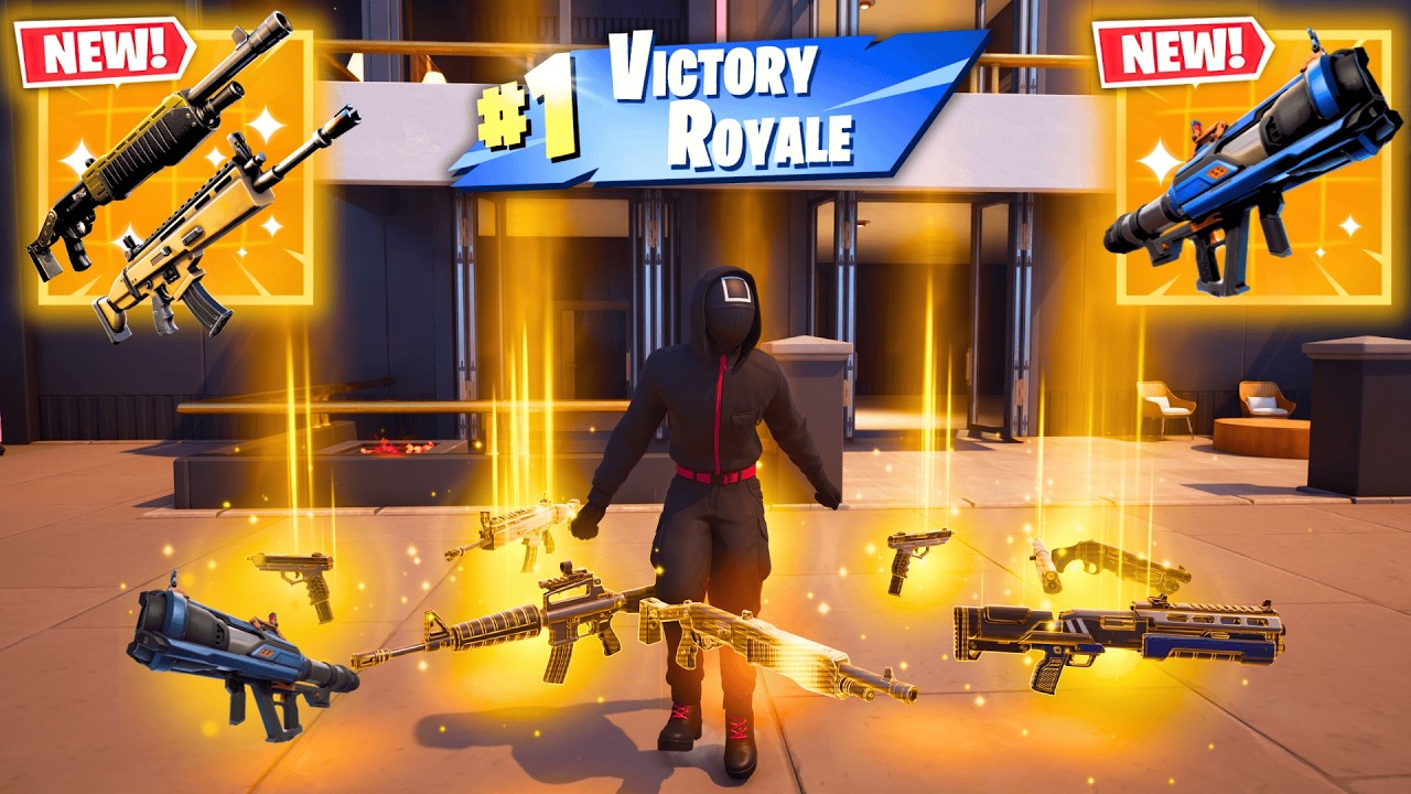 ALL MYTHIC AND EXOTIC GUNS IN FORTNITE (NEW! Fortnite Chapter 7 Season 1)