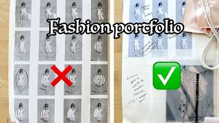 Curating a year (or two) of work into a digital fashion portfolio (gulp.)