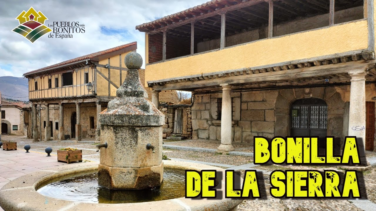 BONILLA DE LA SIERRA (Ávila) - Los Pueblos MÁS BONITOS de España