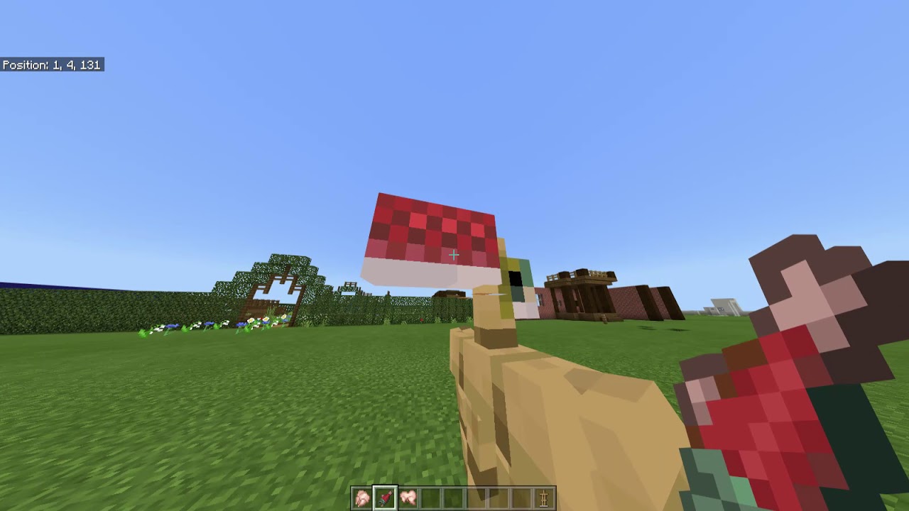 Minecraft easter eggs blue sheep & evoker/secret armour stand heads