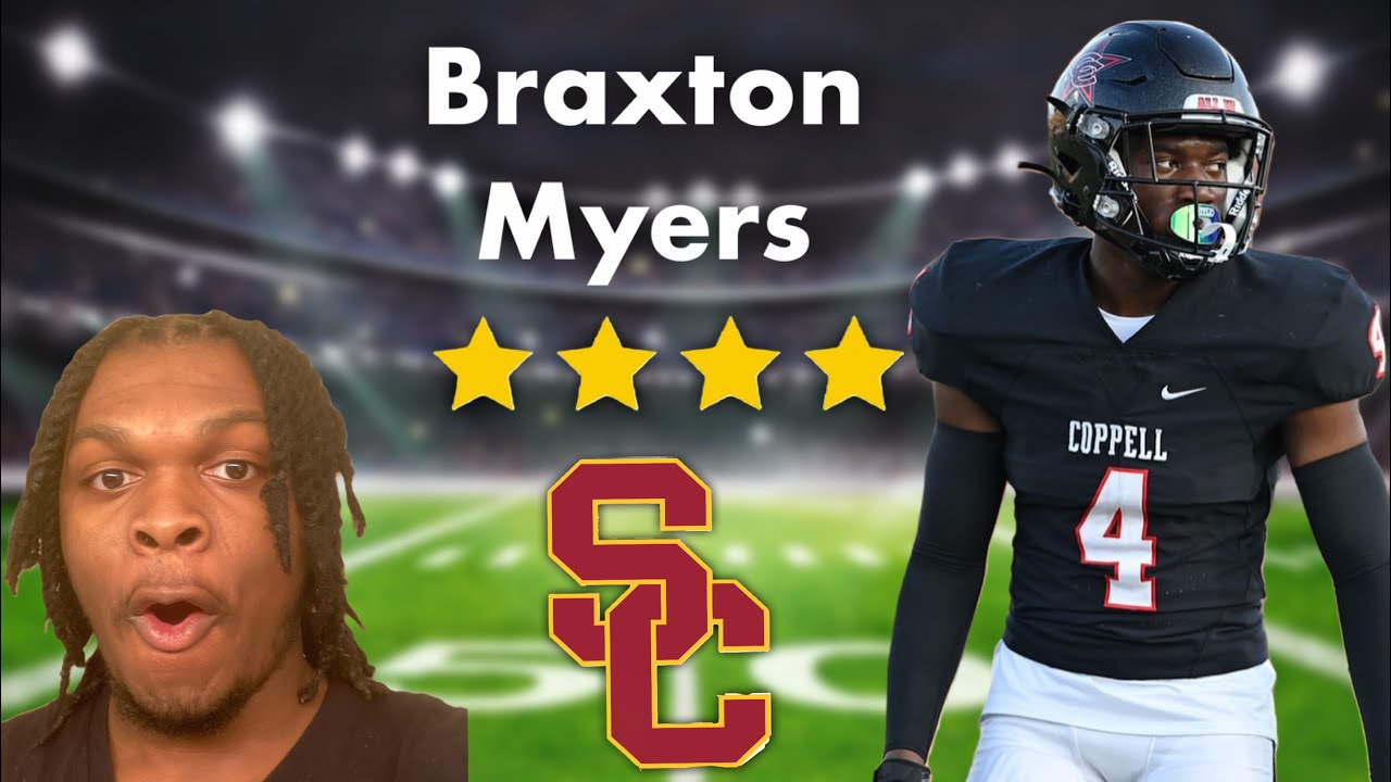 Braxton Myers Highlights Reaction! USC Football Commit!