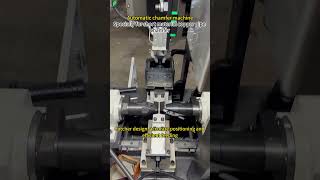 Automatic chamfer machine, Specially for short material copper pipe chamfer