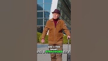 Airport Hacks: Travel Like a Senior, Stress-Free! #shorts